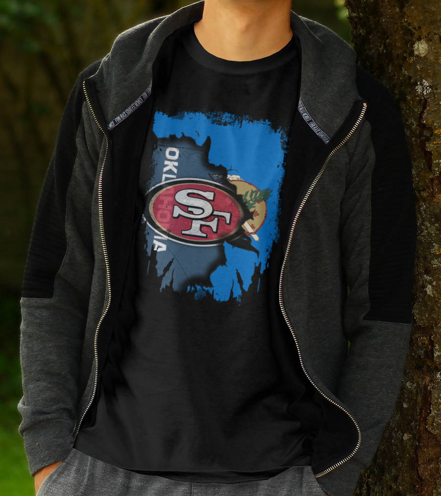 Oklahoma State Pride With 49ers SF T-Shirt