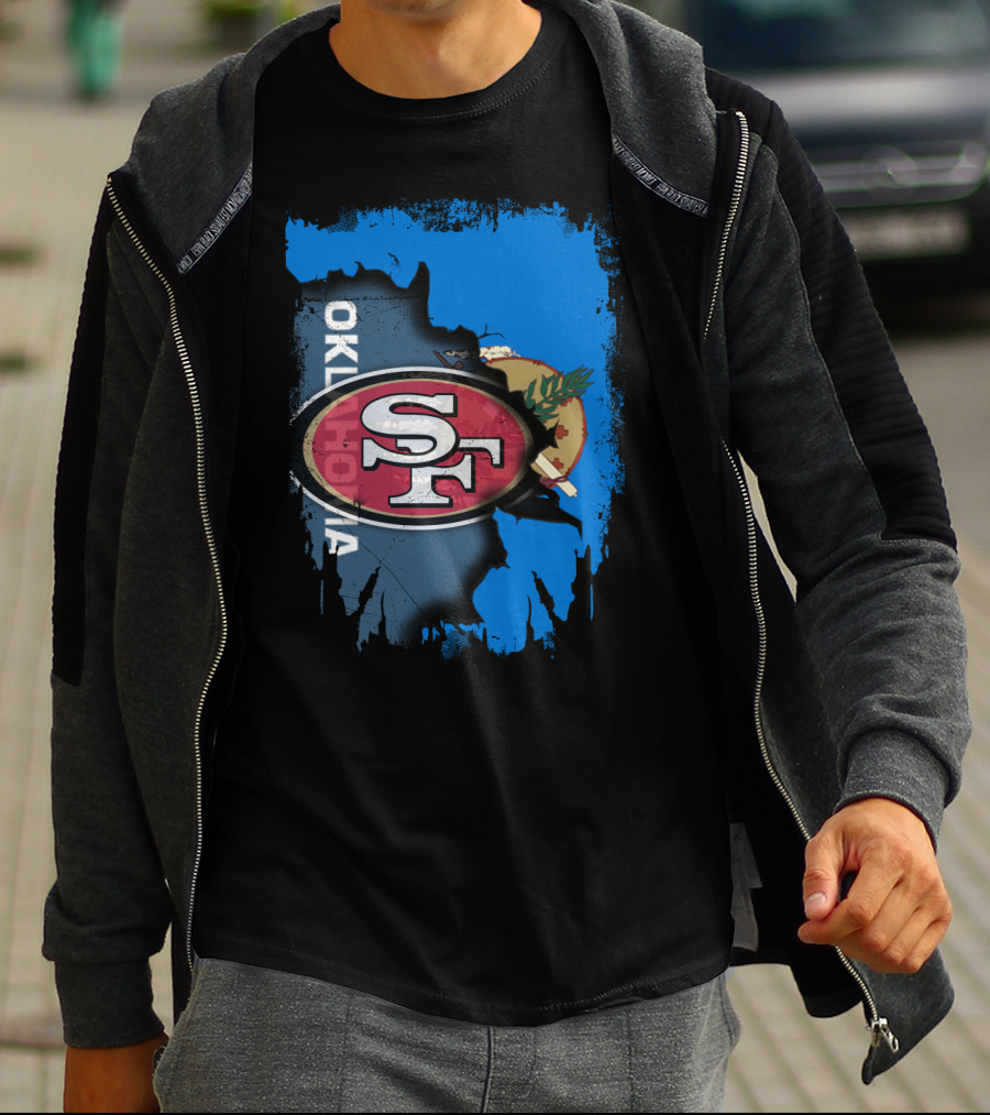 Oklahoma State Pride With 49ers SF T-Shirt