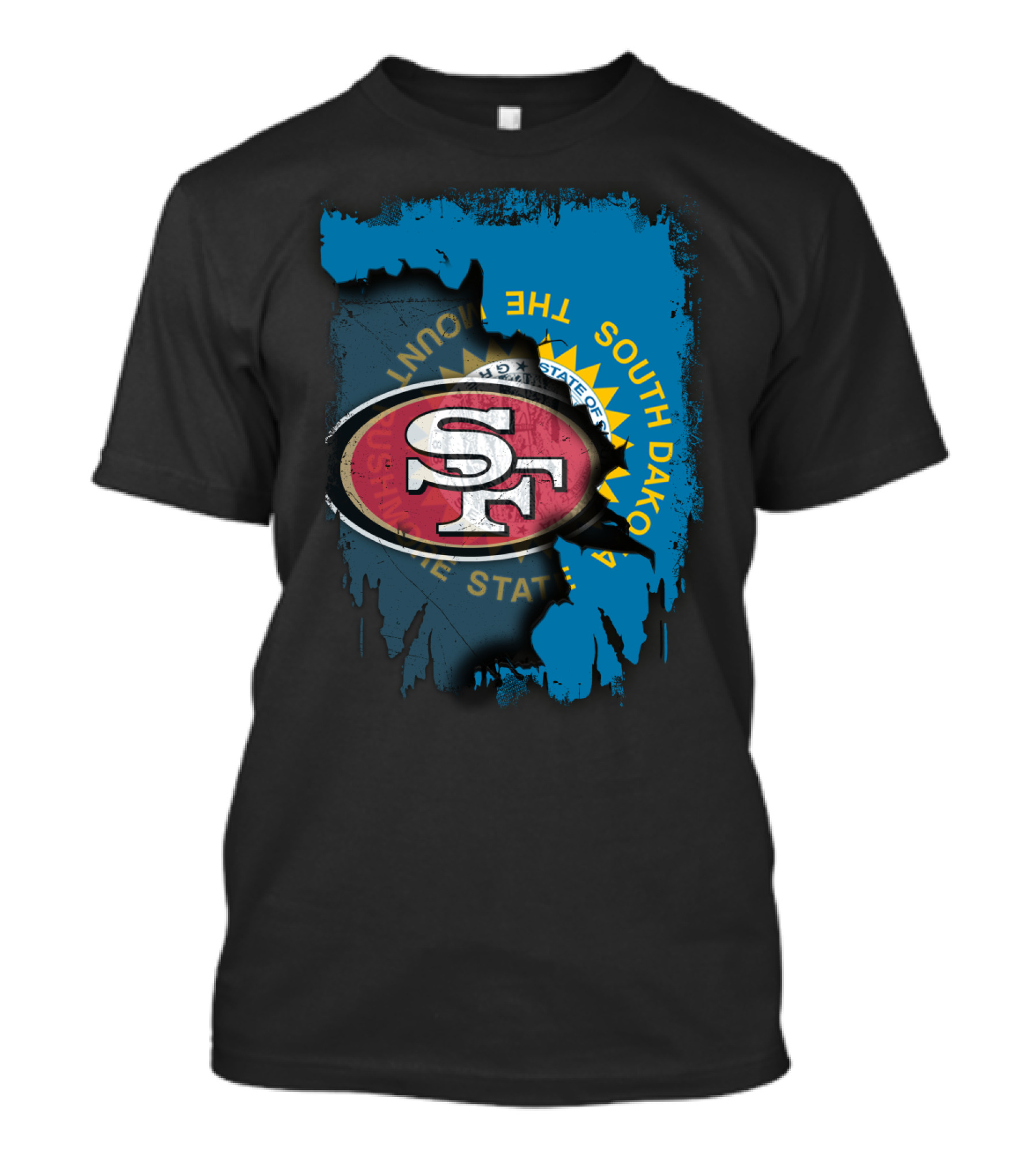 Together South Dakota SF 49ers The State Of South Dakota T-Shirt