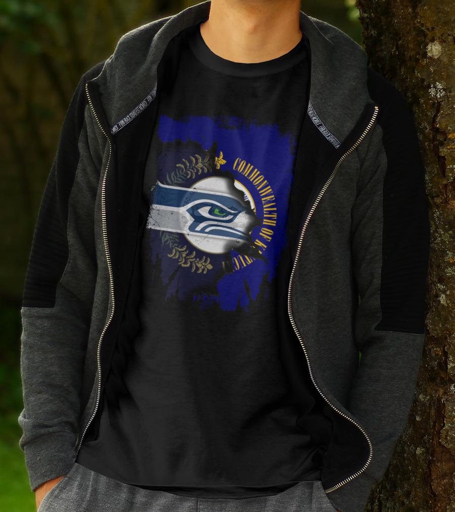 Together Kentucky Commonwealth With Seahawks T-Shirt