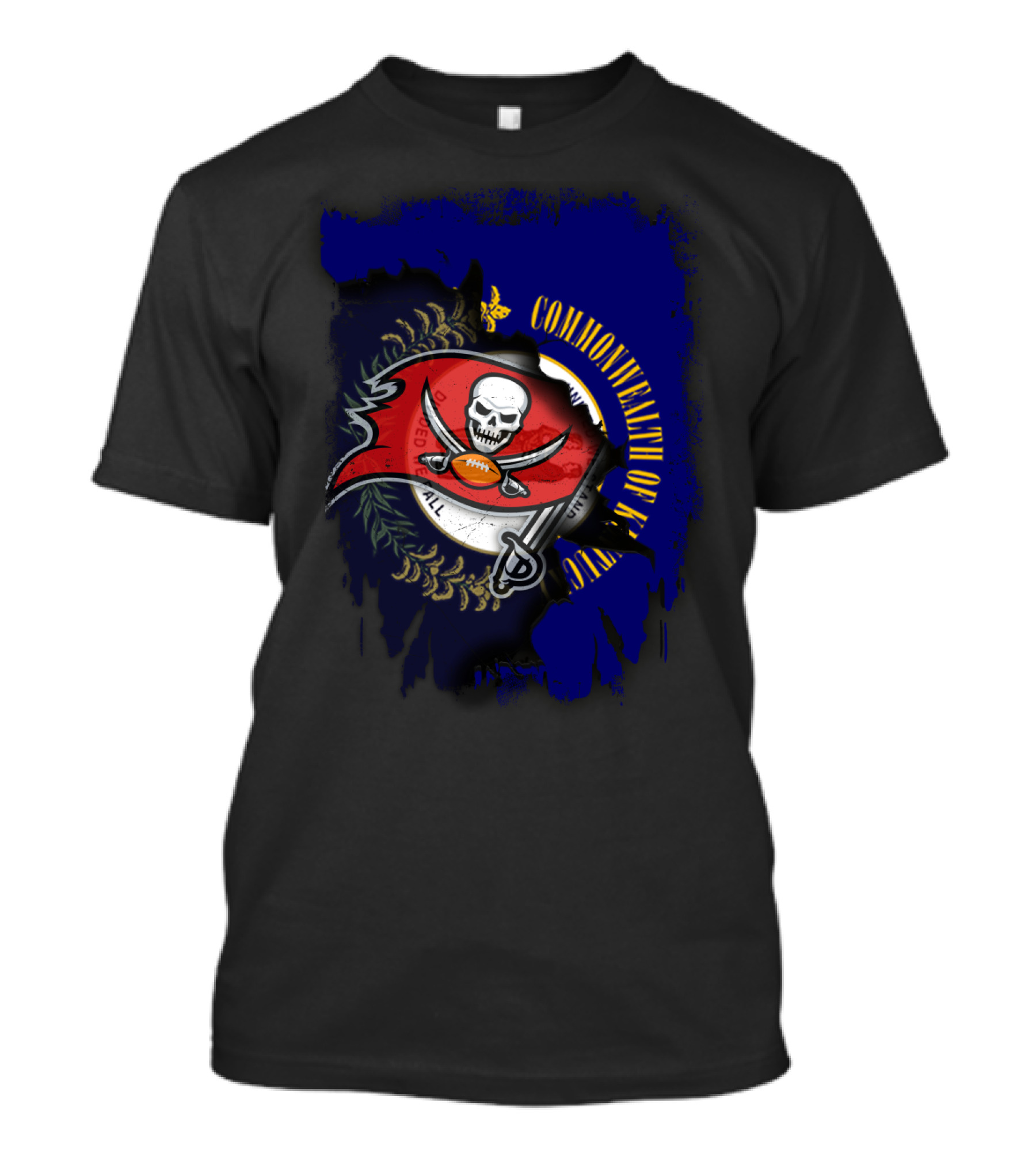 Commonwealth Of Kentucky Buccaneers United T-Shirt