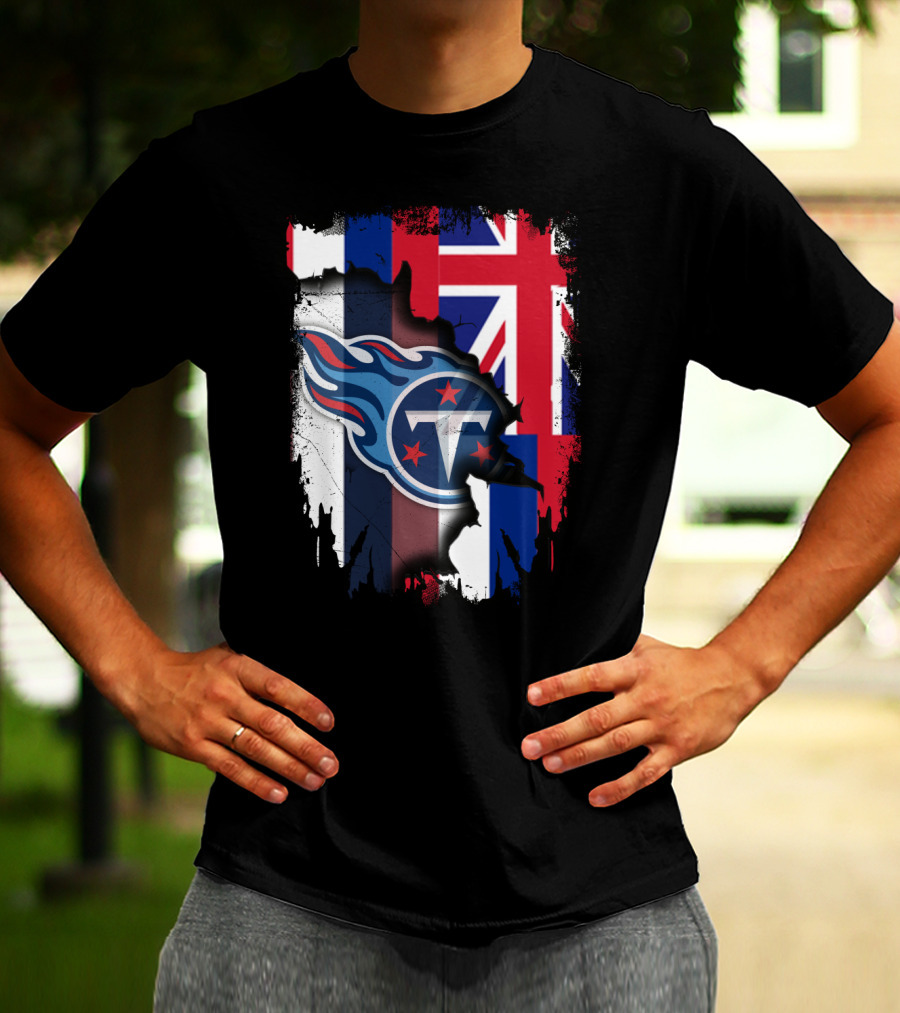 Together Hawaii Titans Flag Fusion T-Shirt