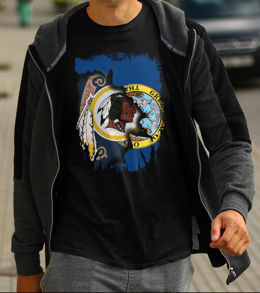 Together Idaho State With Washington Redskins T-Shirt