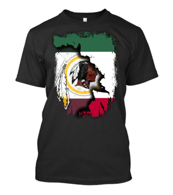 Together Mexico Redskins Flag T-Shirt
