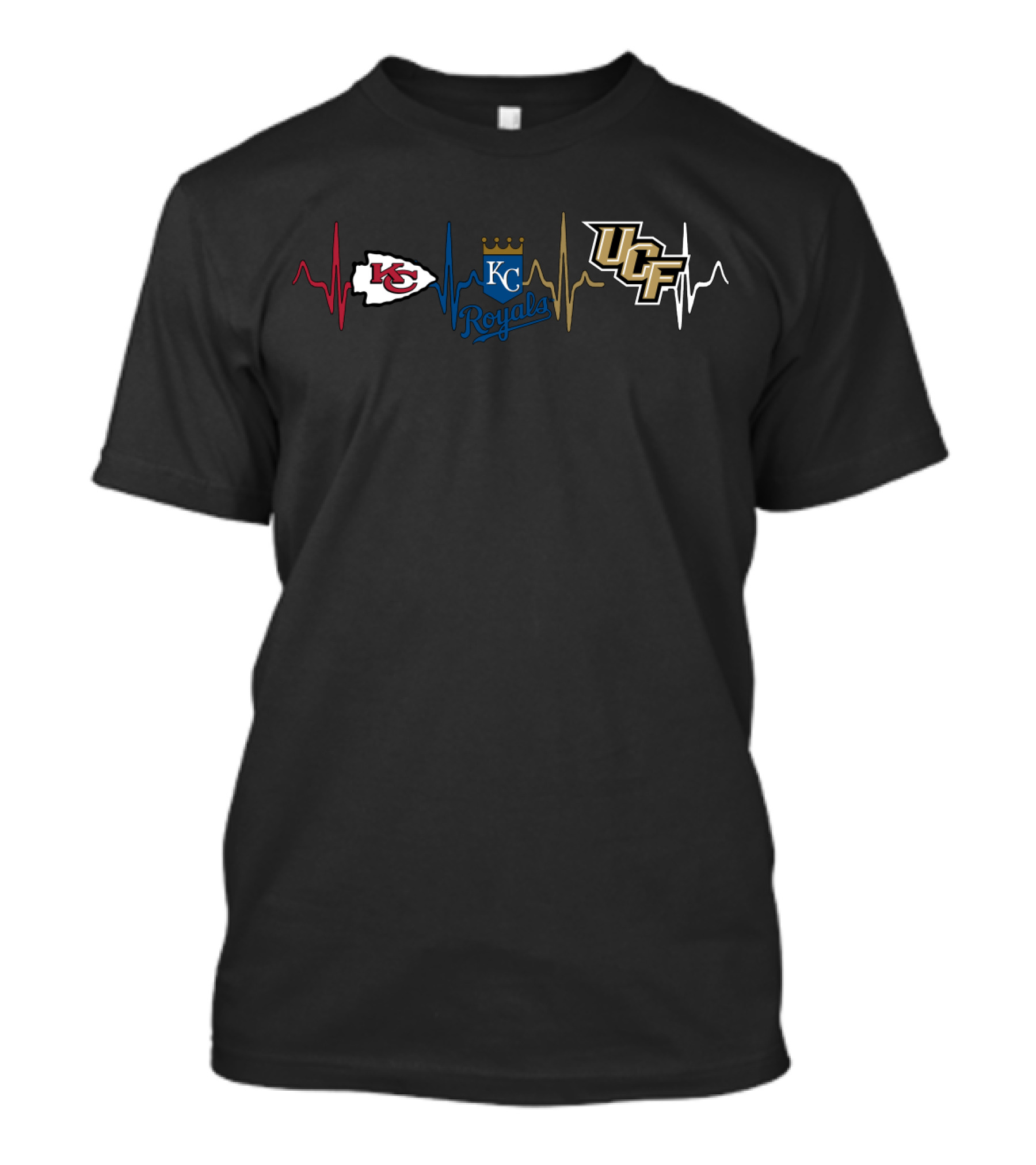 Love Kansas City Chiefs Royals Ucf Icons T-Shirt