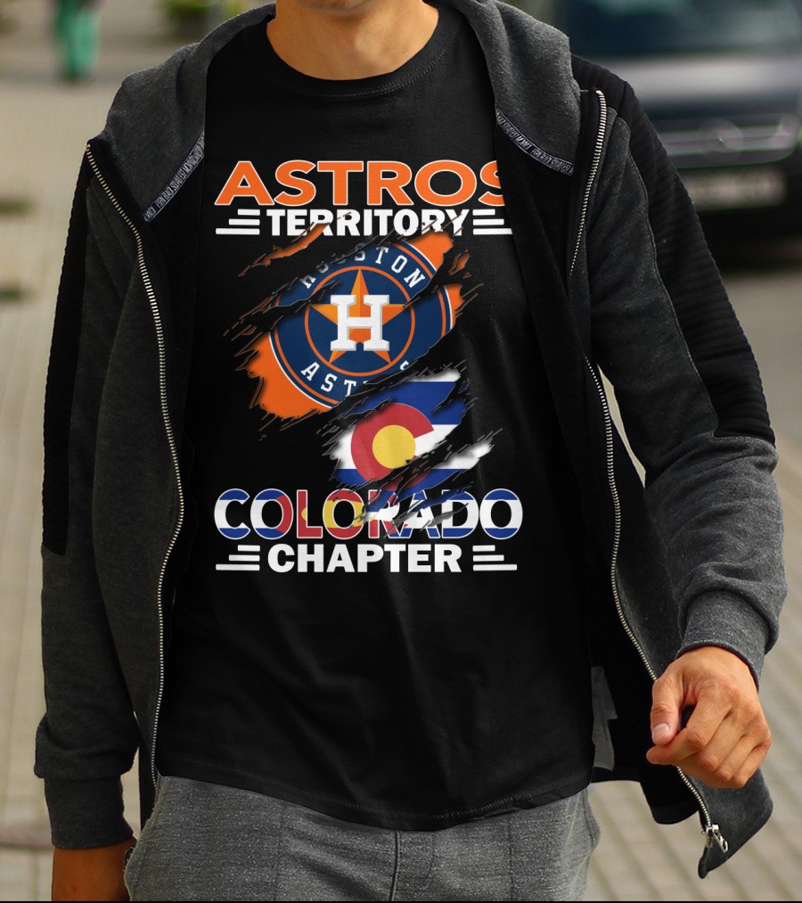 Astros Territory Houston Astros Colorado Chapter T-Shirt