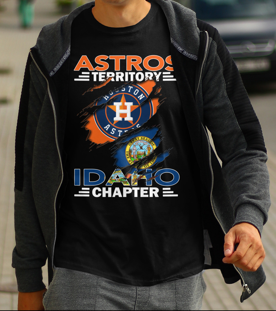 Astros Territory Houston Astros Idaho Chapter T-Shirt