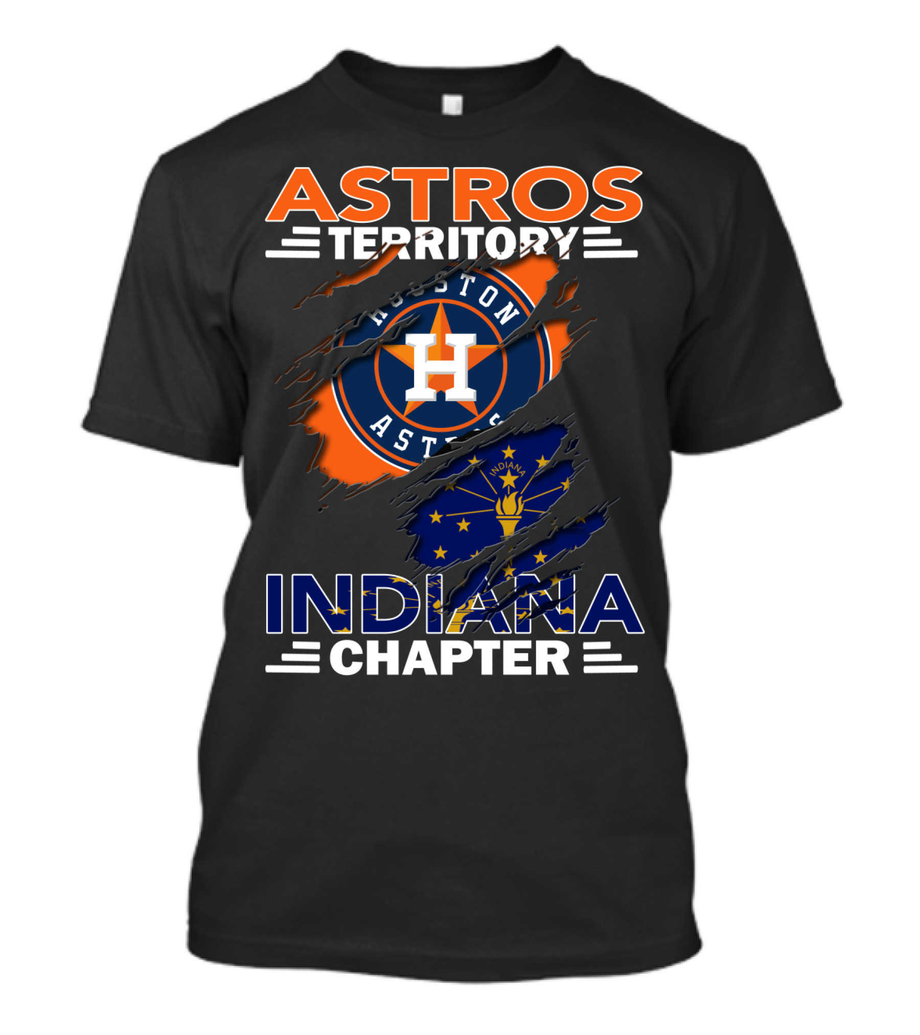 Astros Territory Houston Indiana Chapter T-Shirt