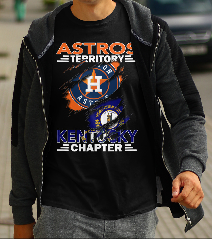 Astros Territory Kentucky Chapter Houston Astros Commonwealth Of Kentucky T-Shirt