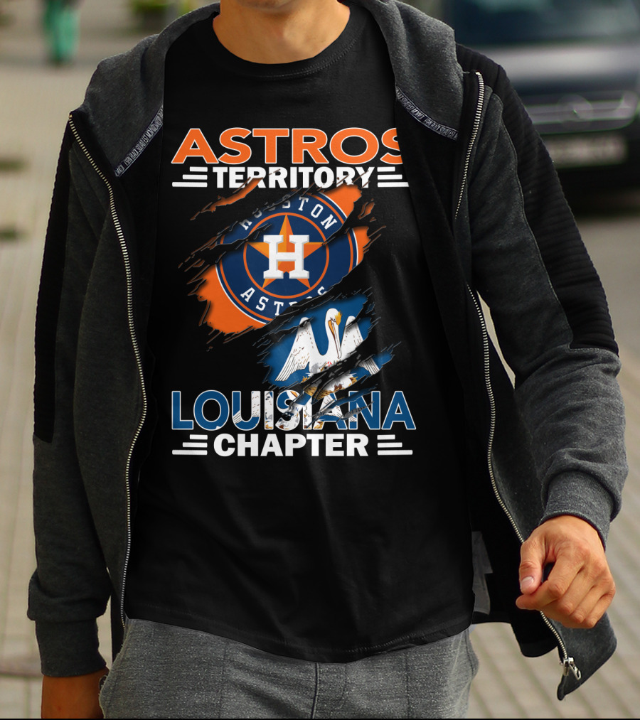 ASTROS TERRITORY HOUSTON ASTROS LOUISIANA CHAPTER T-Shirt