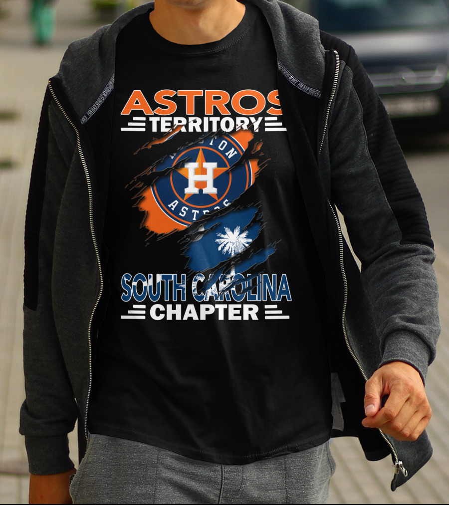 Astros Territory South Carolina Chapter Houston Astros Fanspalmetto State T-Shirt