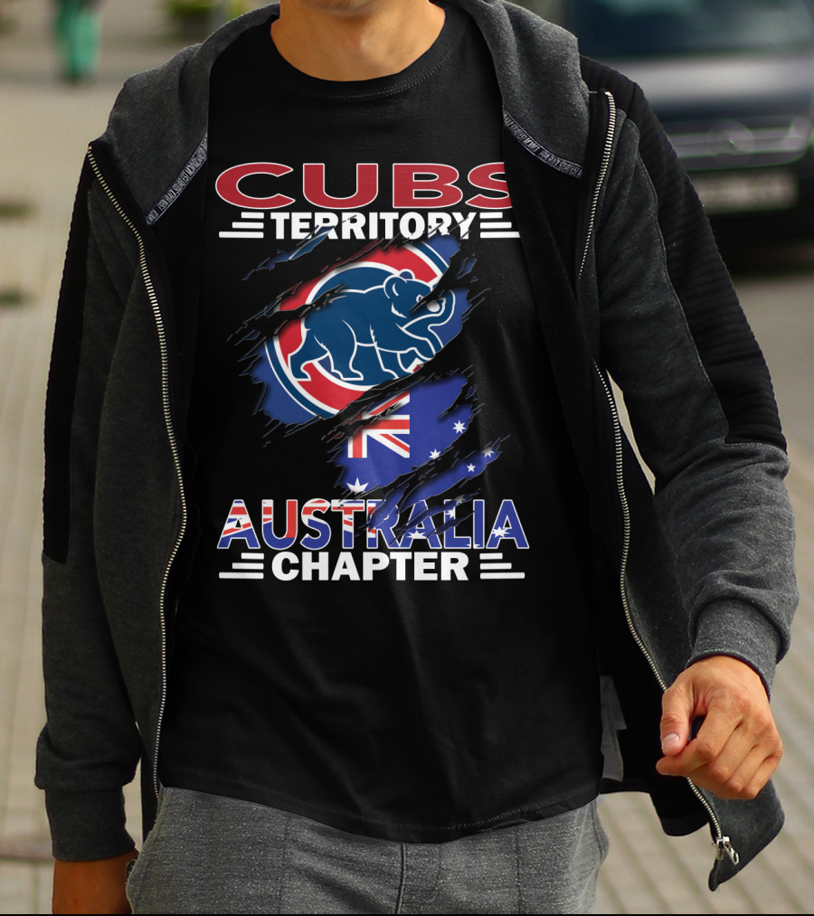 Cubs Territory Australia Chapter Flag T-Shirt