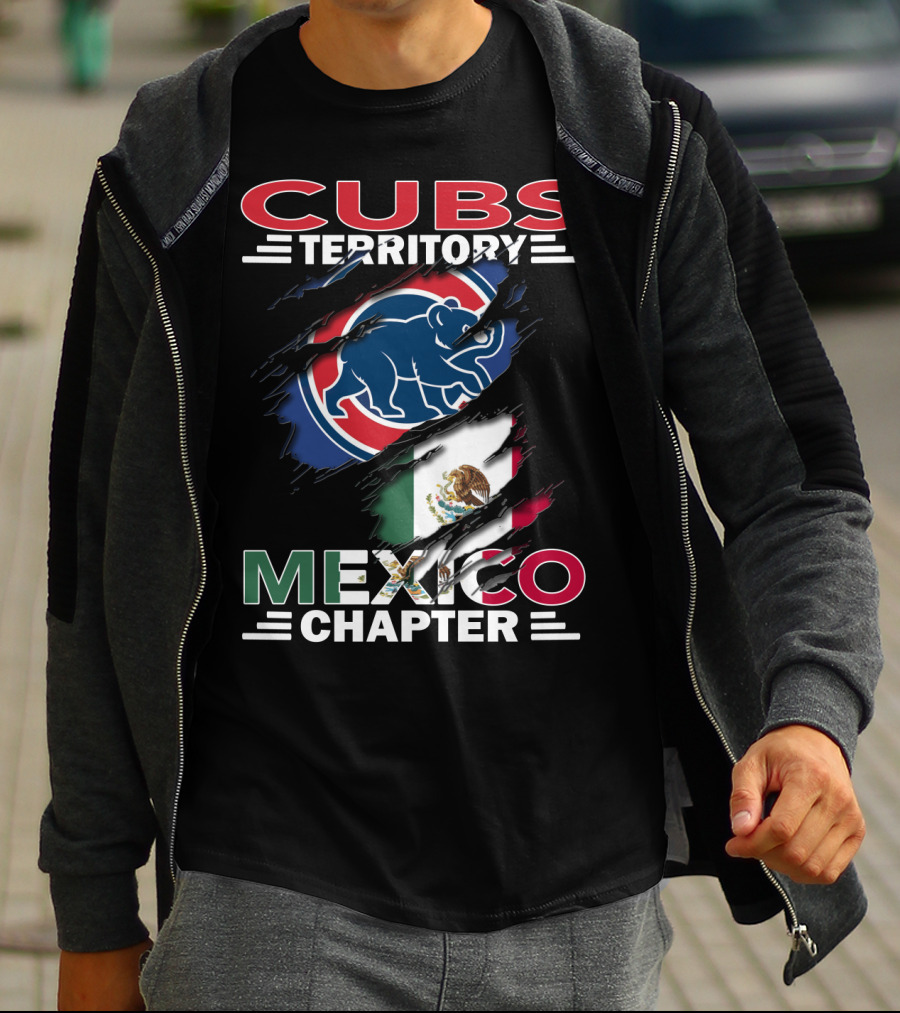 Cubs Territory Mexico Chapter Flag T-Shirt