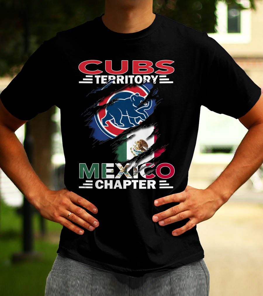 Cubs Territory Mexico Chapter Flag T-Shirt