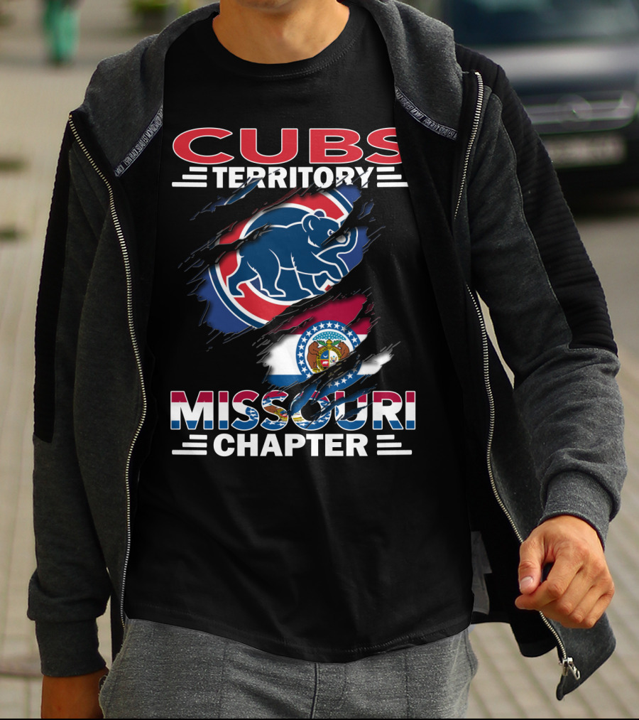 Cubs Territory Missouri Chapter Flag T-Shirt