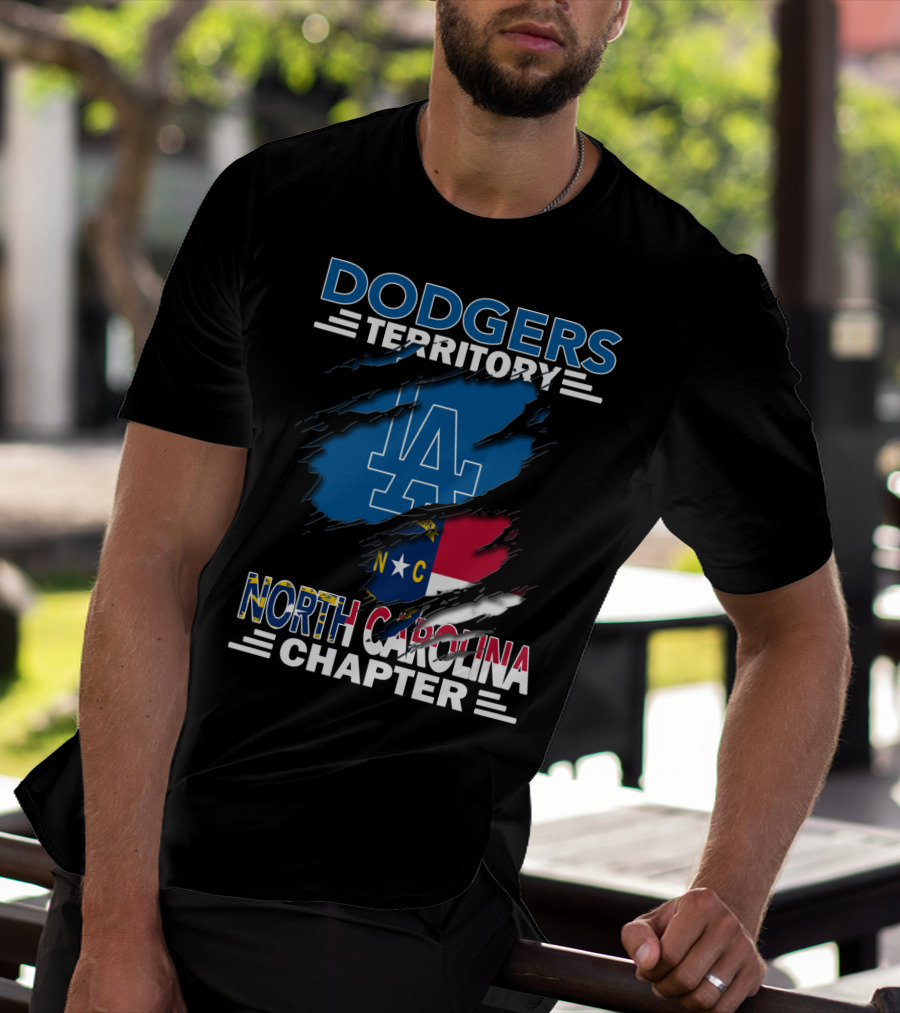 Dodgers Territory LA North Carolina Chapter T-Shirt