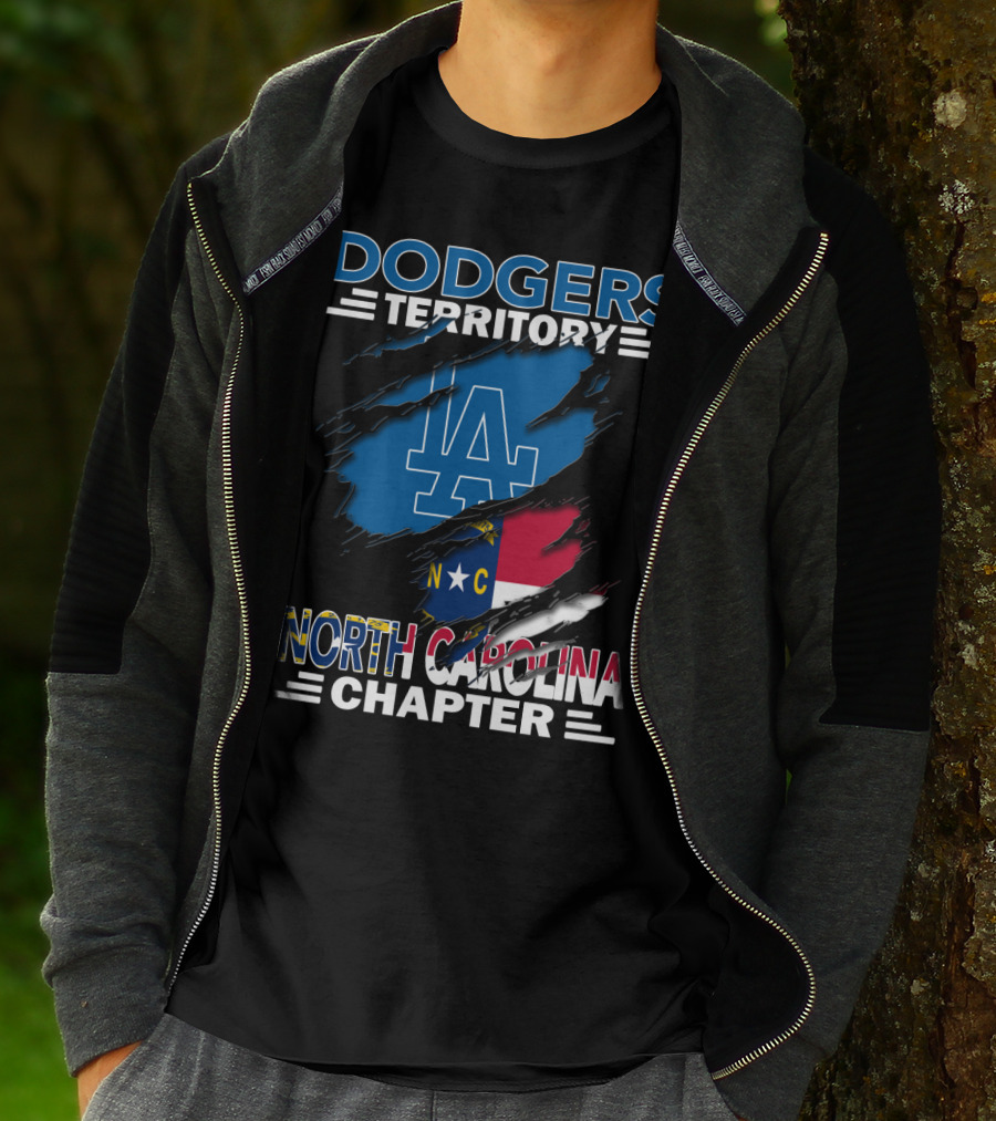 Dodgers Territory LA North Carolina Chapter T-Shirt