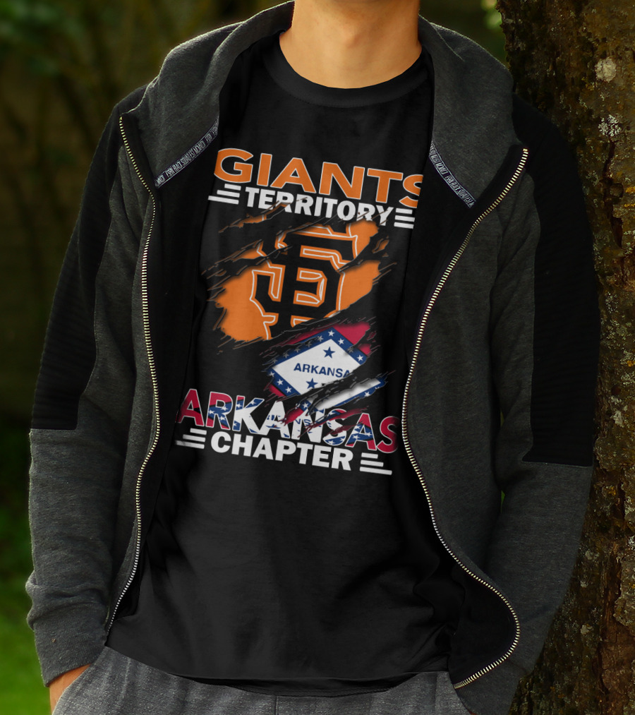 San Francisco Giants Territory Arkansas Chapter T-Shirt