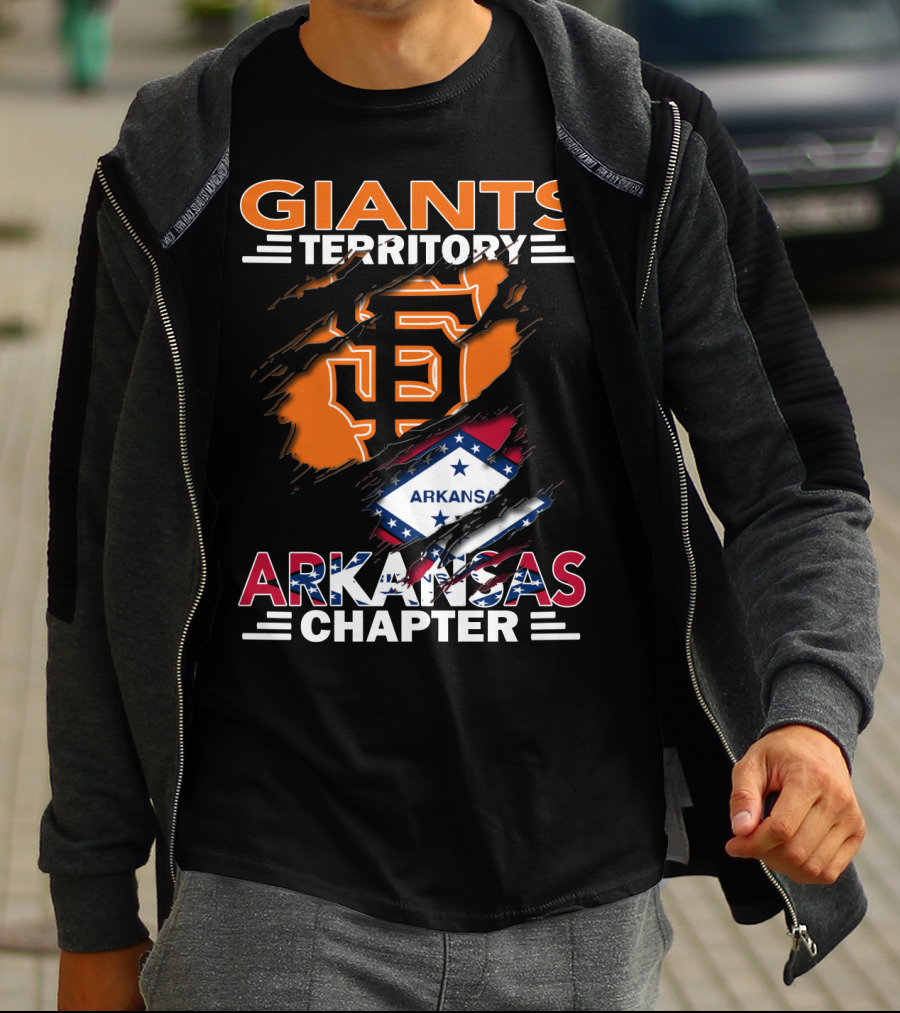 San Francisco Giants Territory Arkansas Chapter T-Shirt