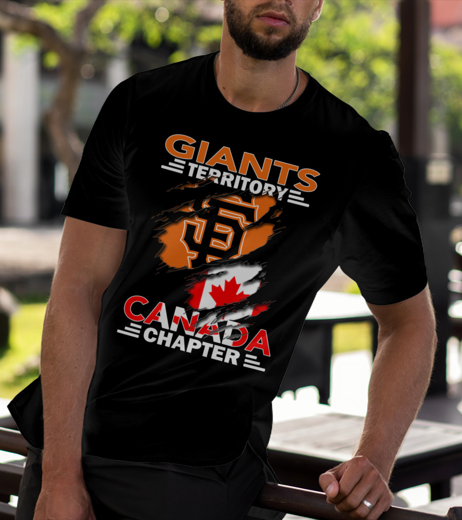 San Francisco Giants Territory Canada Chapter T-Shirt