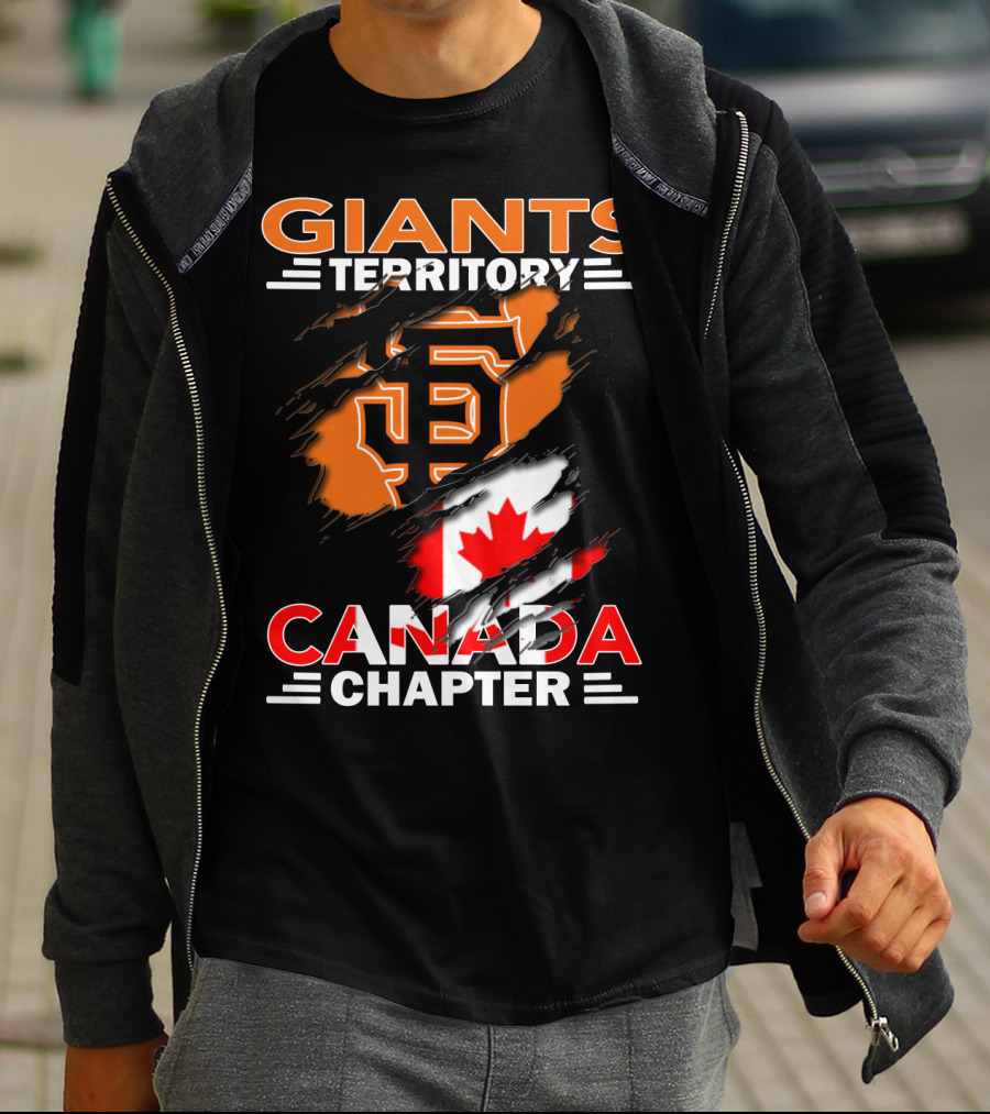 San Francisco Giants Territory Canada Chapter T-Shirt