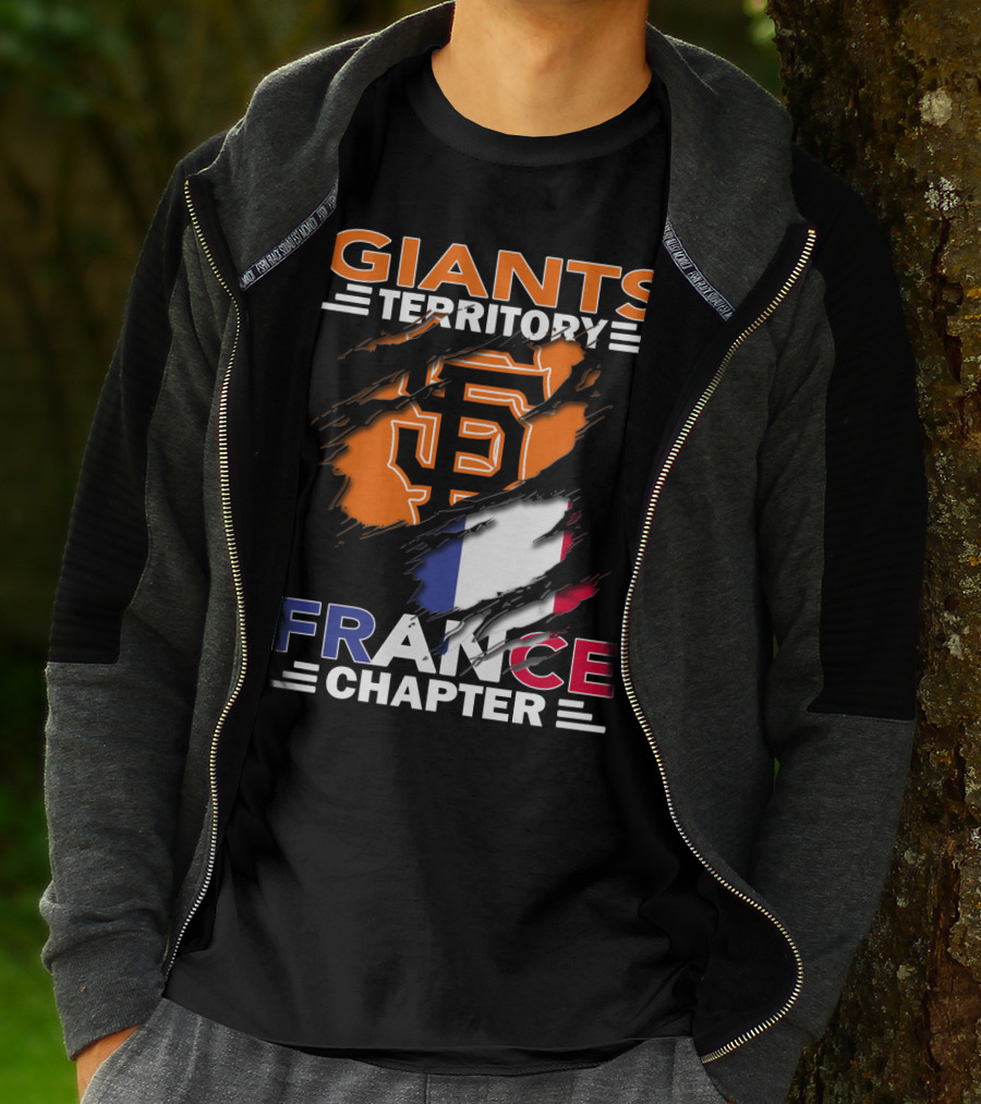 San Francisco Giants Territory France Chapter Fan Club T-Shirt