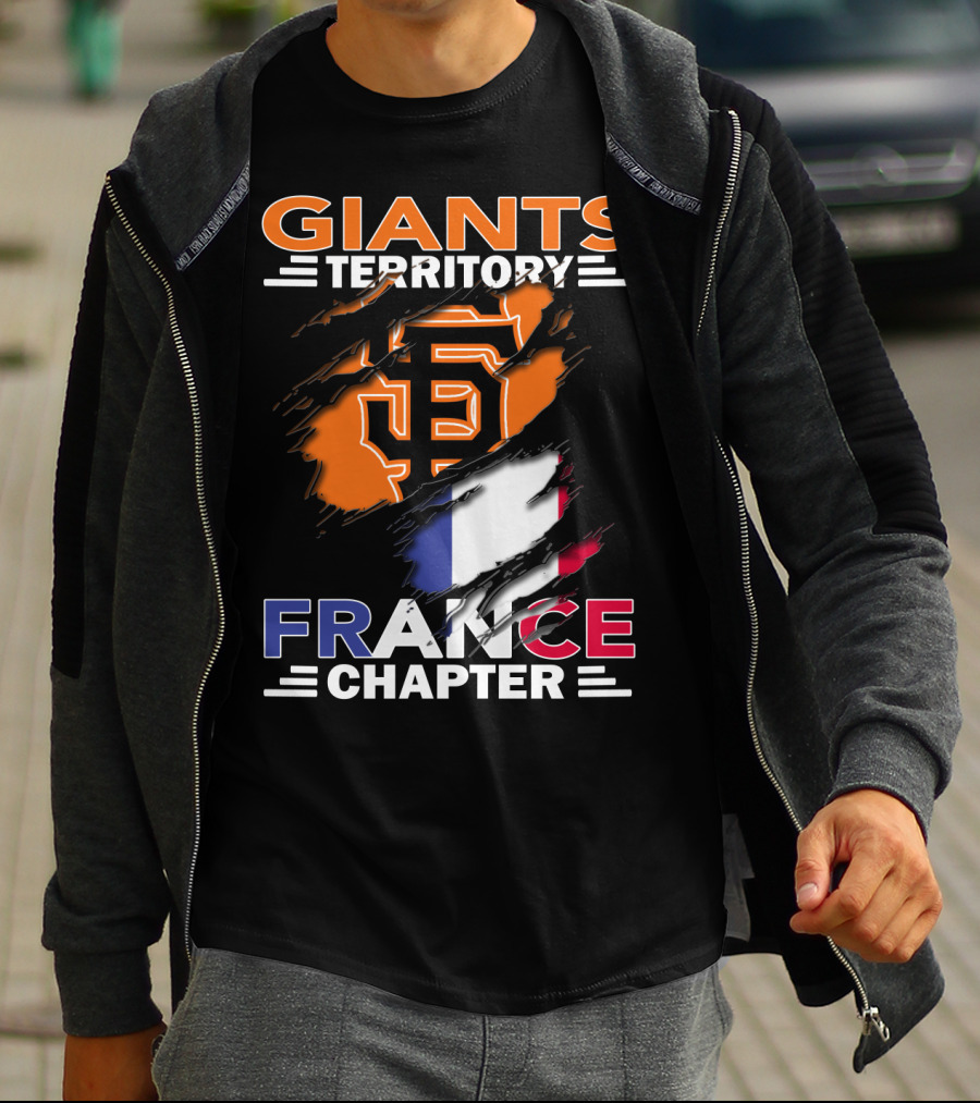 San Francisco Giants Territory France Chapter Fan Club T-Shirt