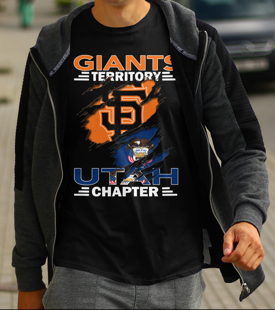 San Francisco Giants Territory Utah Chapter Fan Base T-Shirt