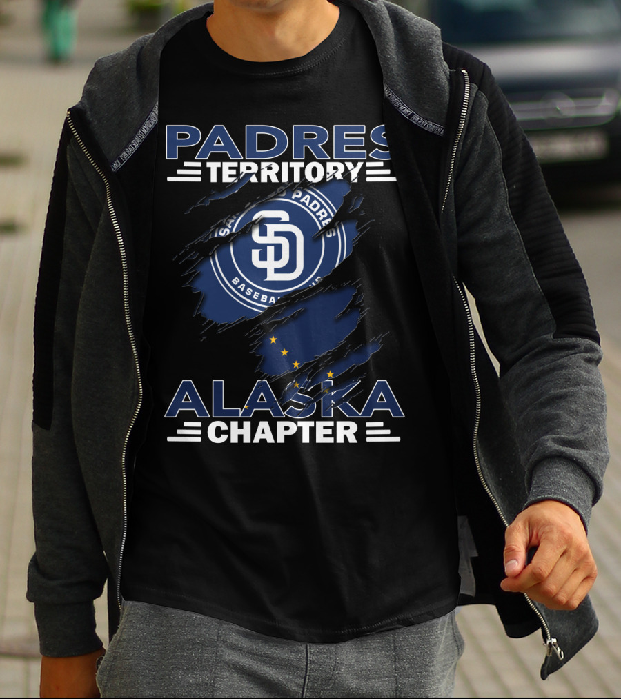 Padres Territory Alaska Chapter San Diego Padres Baseball T-Shirt