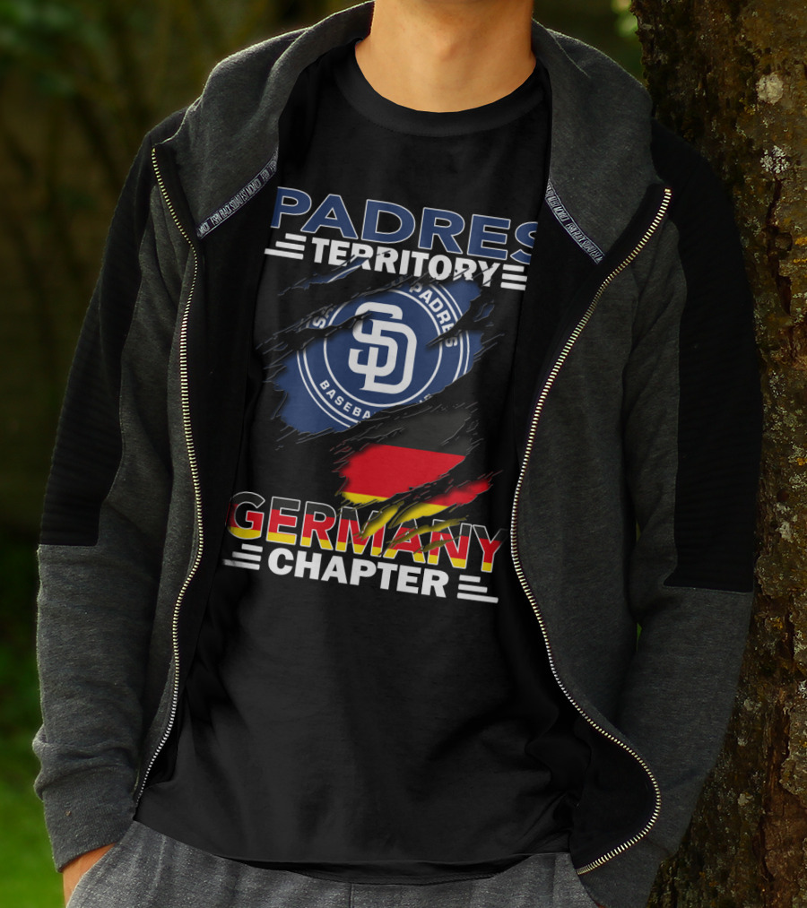 San Diego Padres Baseball Germany Chapter Padres Territory T-Shirt