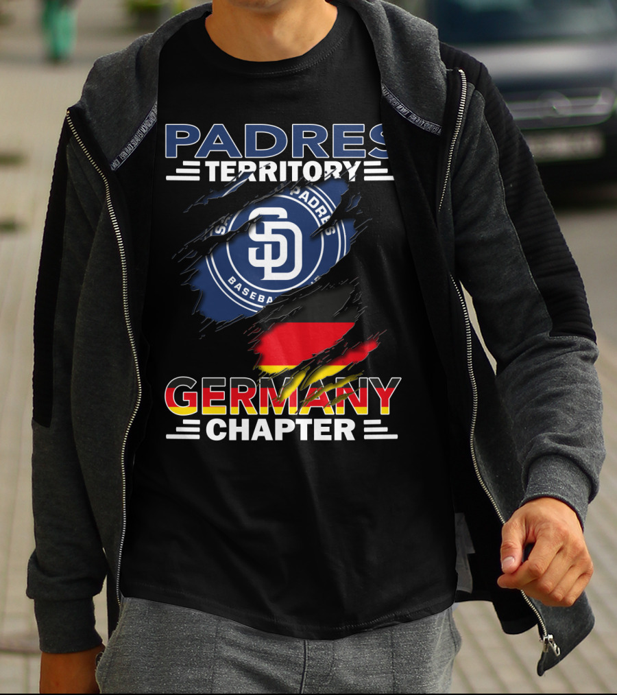 San Diego Padres Baseball Germany Chapter Padres Territory T-Shirt