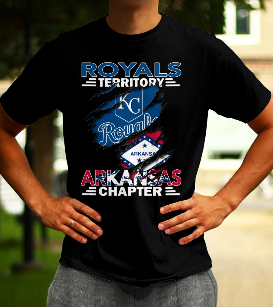 Royals Territory KC Royals Arkansas Chapter T-Shirt