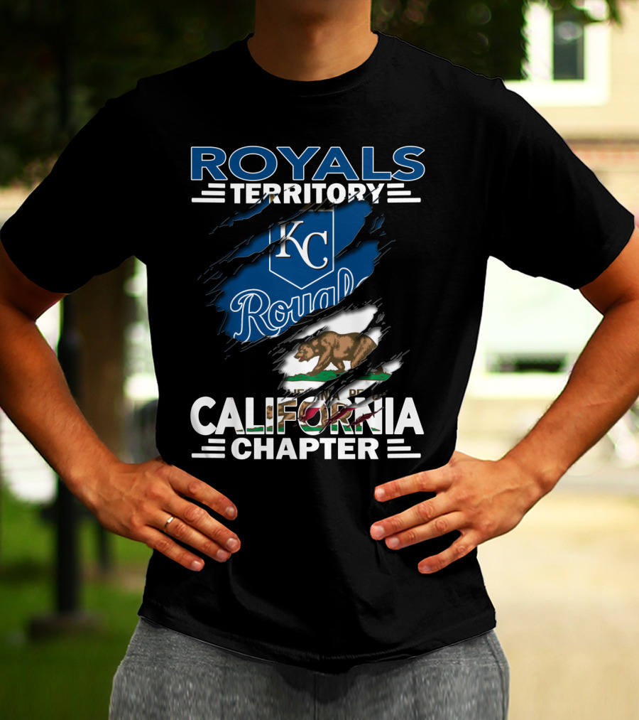 Royals Territory KC California Chapter T-Shirt