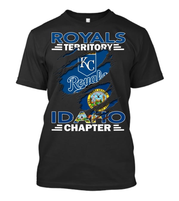 Royals Territory KC Idaho Chapter Great Seal Of Idaho T-Shirt
