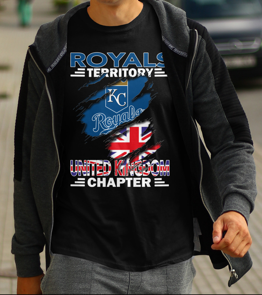 Royals Territory KC United Kingdom Chapter Union Jack T-Shirt