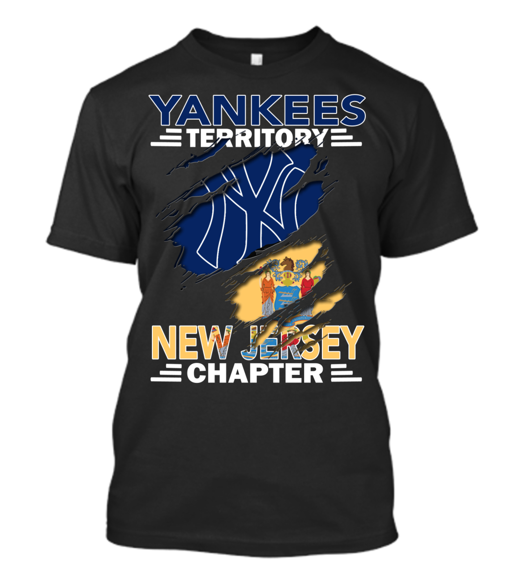 Yankees Territory New Jersey Chapter Sports T-Shirt