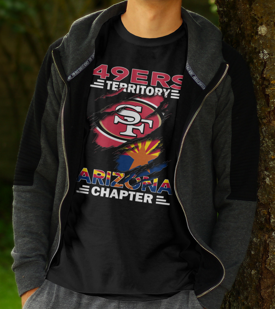 49ers Territory SF Logo Arizona Chapter T-Shirt