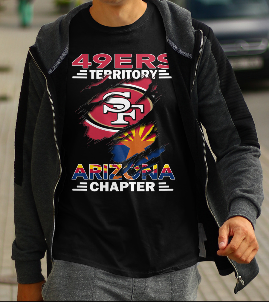 49ers Territory SF Logo Arizona Chapter T-Shirt