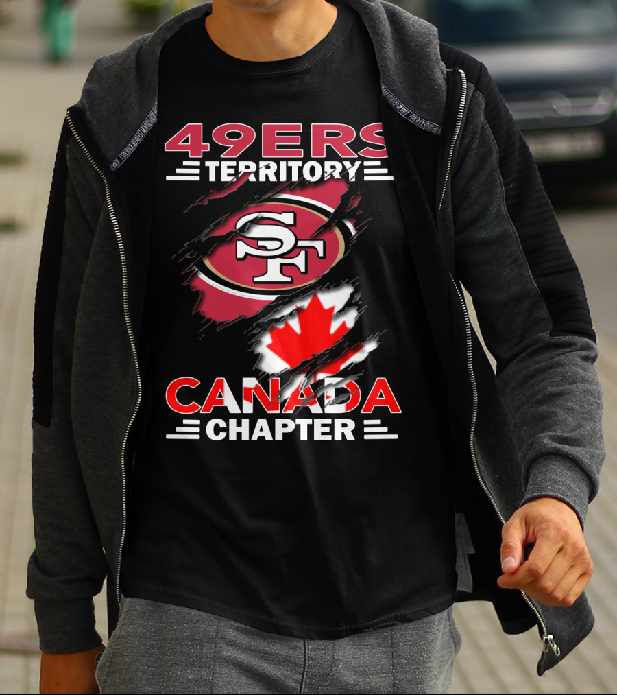 49ers Territory SF Logo Canada Chapter T-Shirt