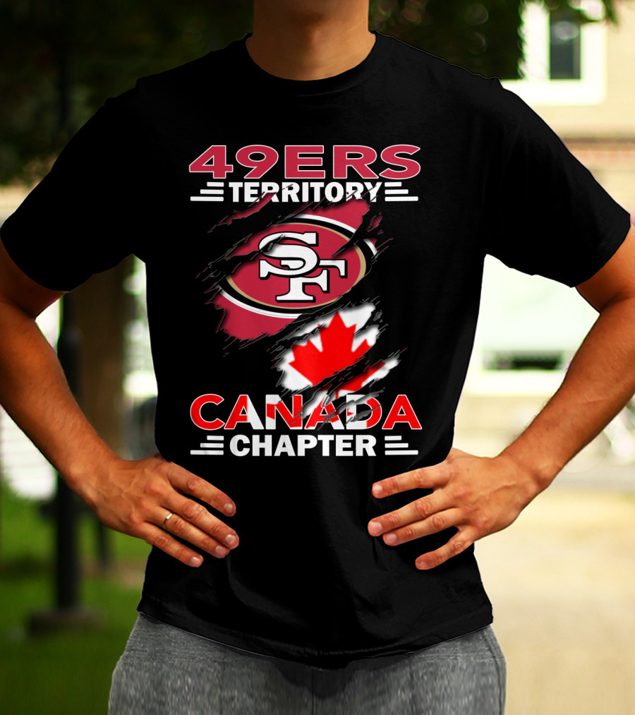 49ers Territory SF Logo Canada Chapter T-Shirt