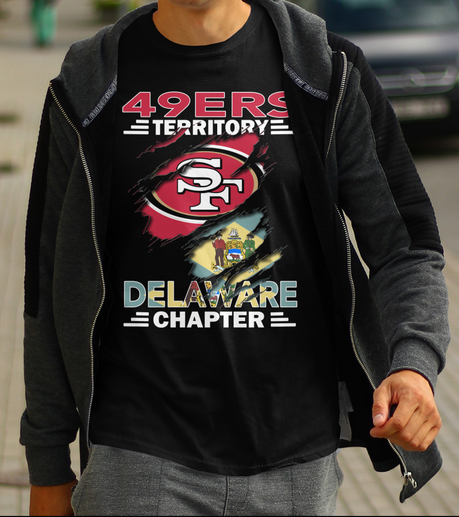 49ers Territory SF Logo Delaware Chapter T-Shirt