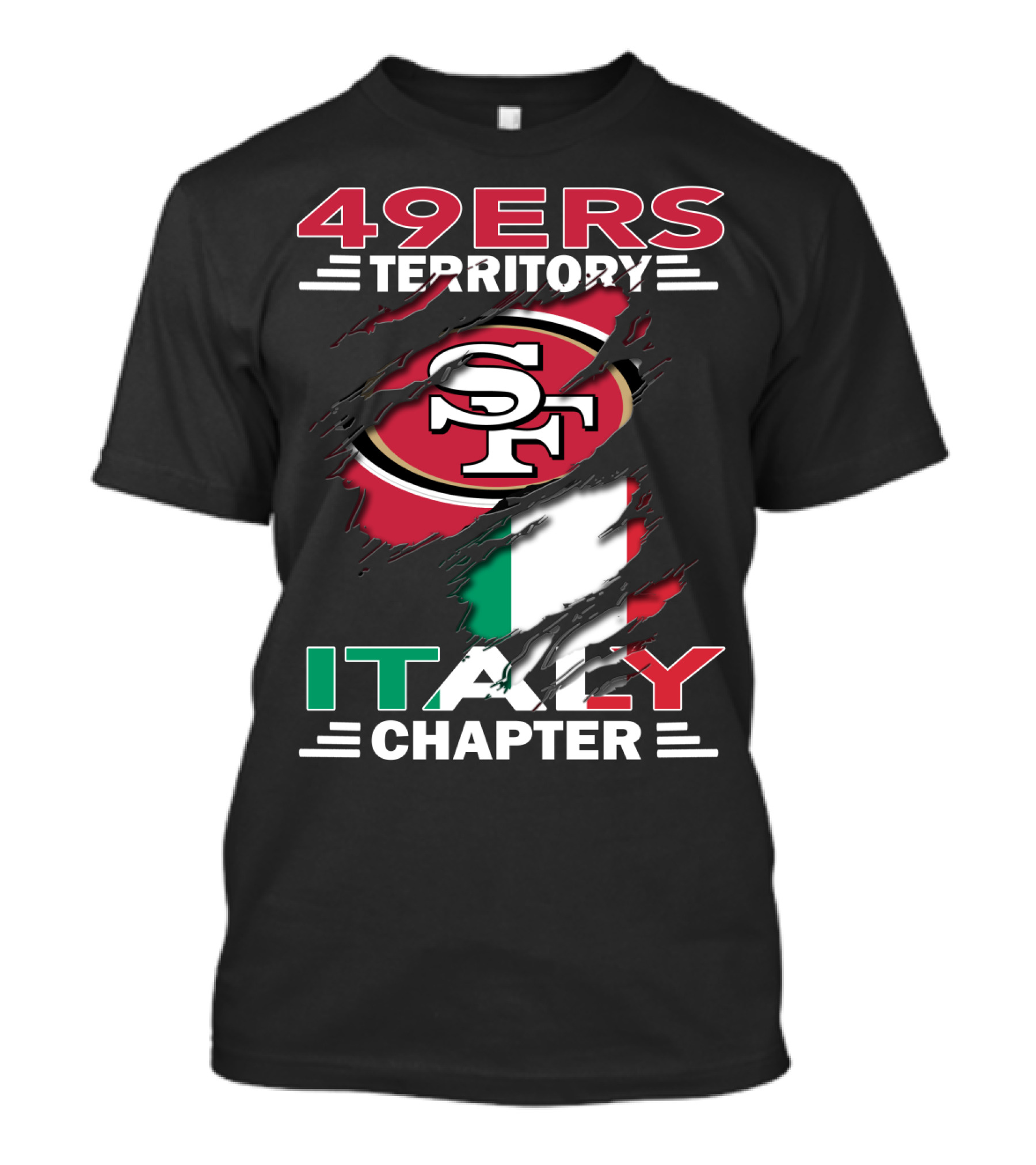 49ers Territory Italy Chapter SF T-Shirt