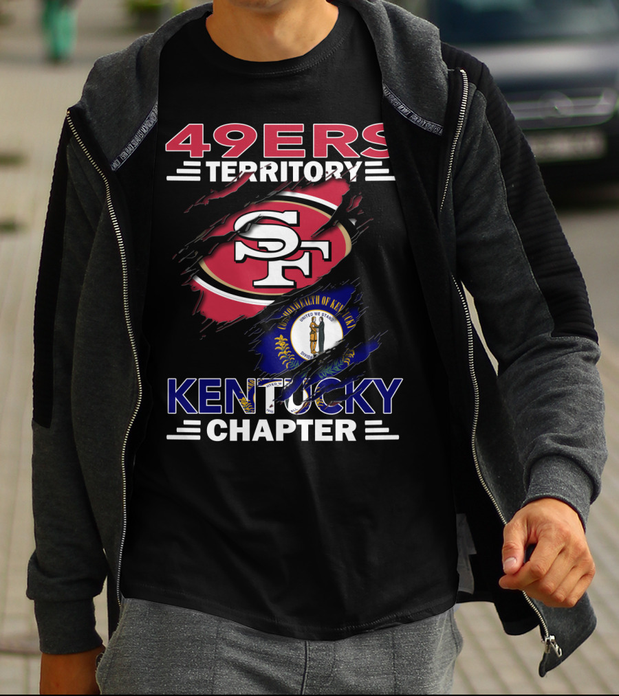 49ers Territory SF Logo Kentucky Chapter T-Shirt