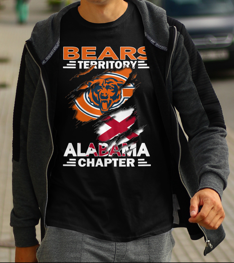 Bears Territory Chicago Alabama Chapter T-Shirt