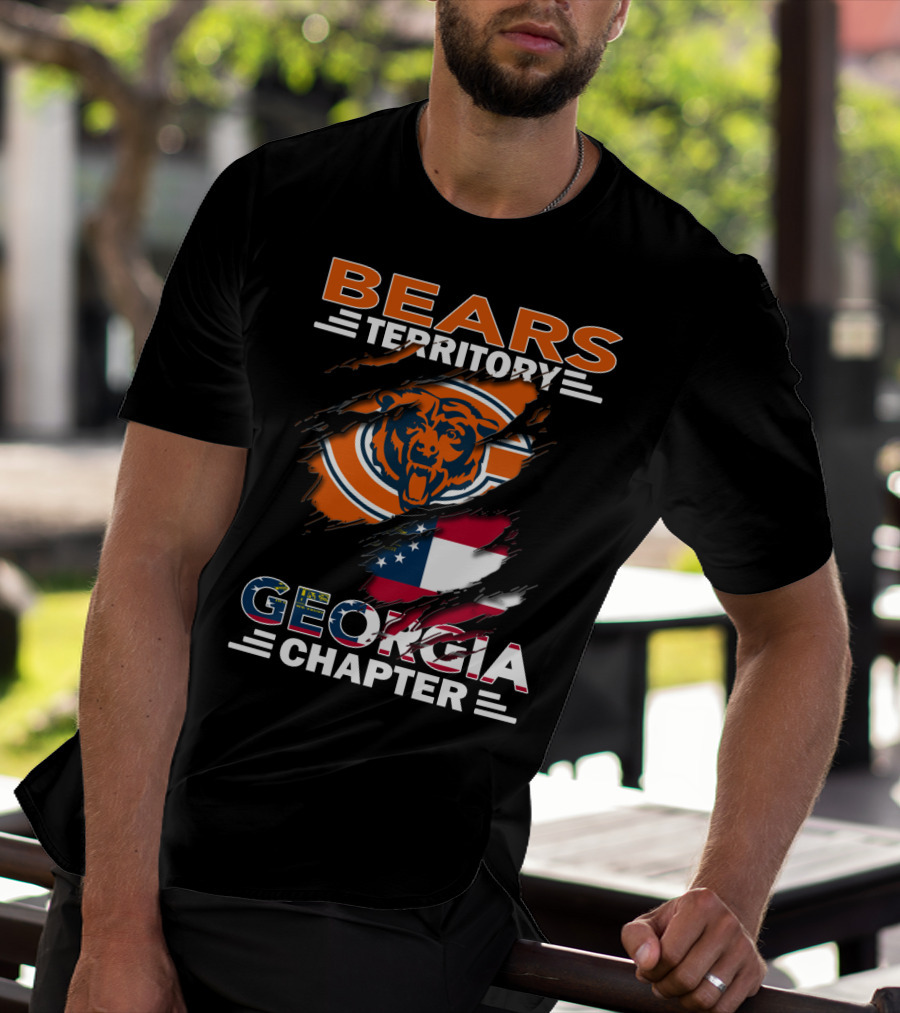 Bears Territory Chicago Bears Georgia Chapter T-Shirt