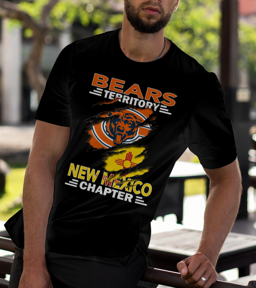 Bears Territory New Mexico Chapter Chicago Bears Logo Zia T-Shirt