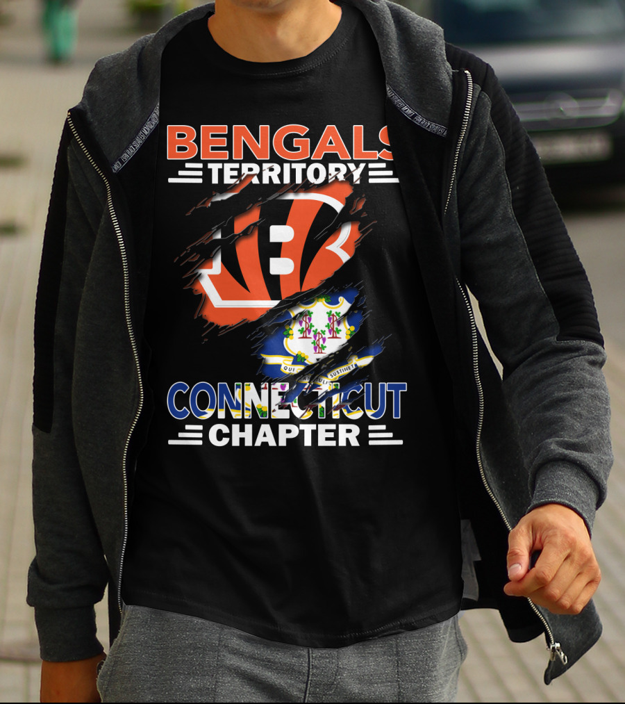 Bengals Territory Fandom Connecticut Chapter Sports Community T-Shirt