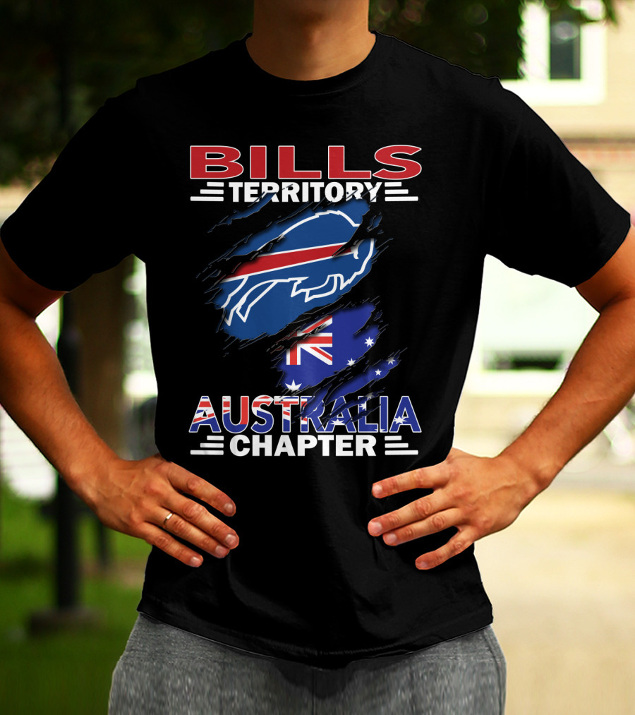 Bills Territory Australia Chapter Buffalo Flag Edition T-Shirt