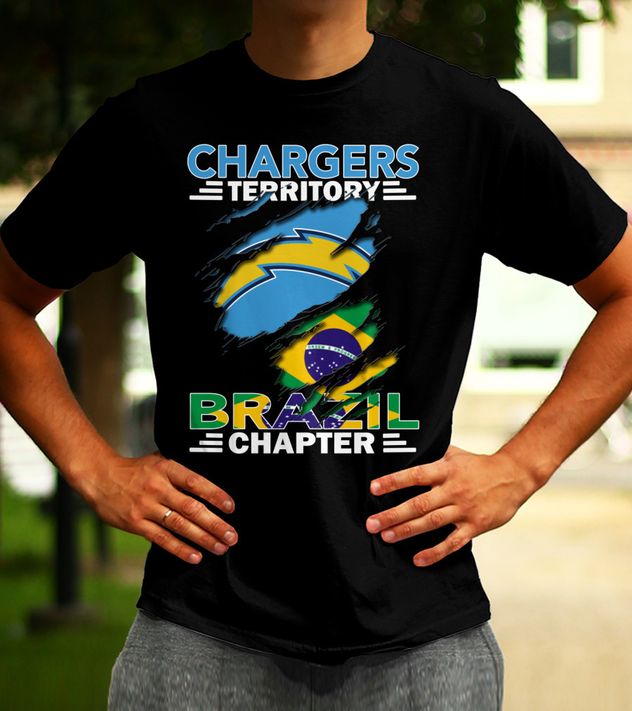 CHARGERS TERRITORY BRAZIL FLAG CHAPTER T-Shirt
