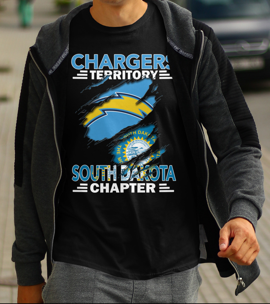 Chargers Territory South Dakota Chapter The Mount Rushmore State T-Shirt
